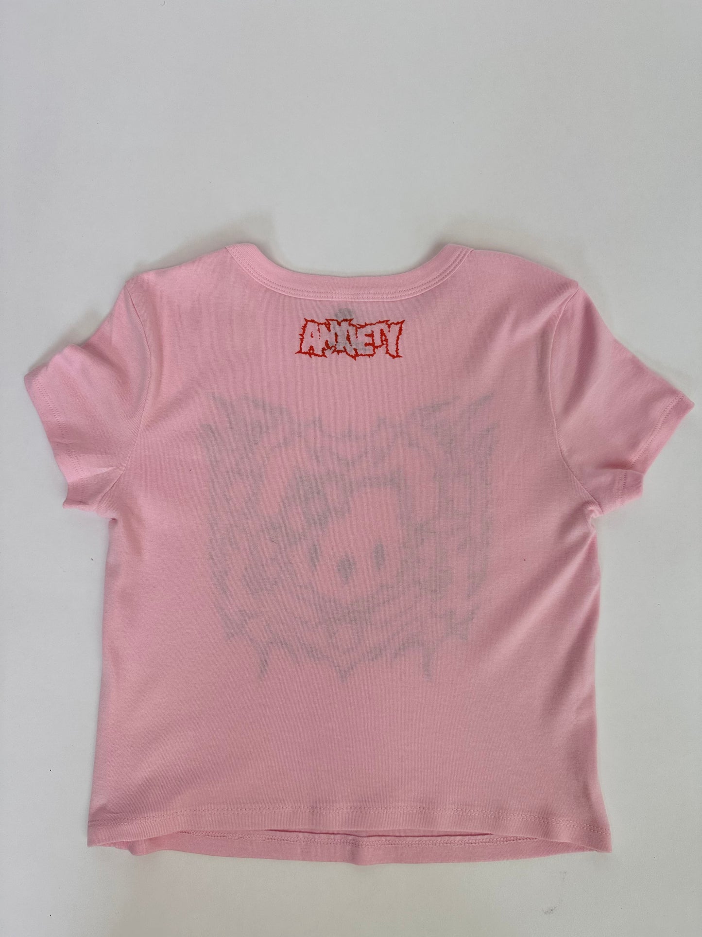 Anxiety Hello Kitty Crop Top