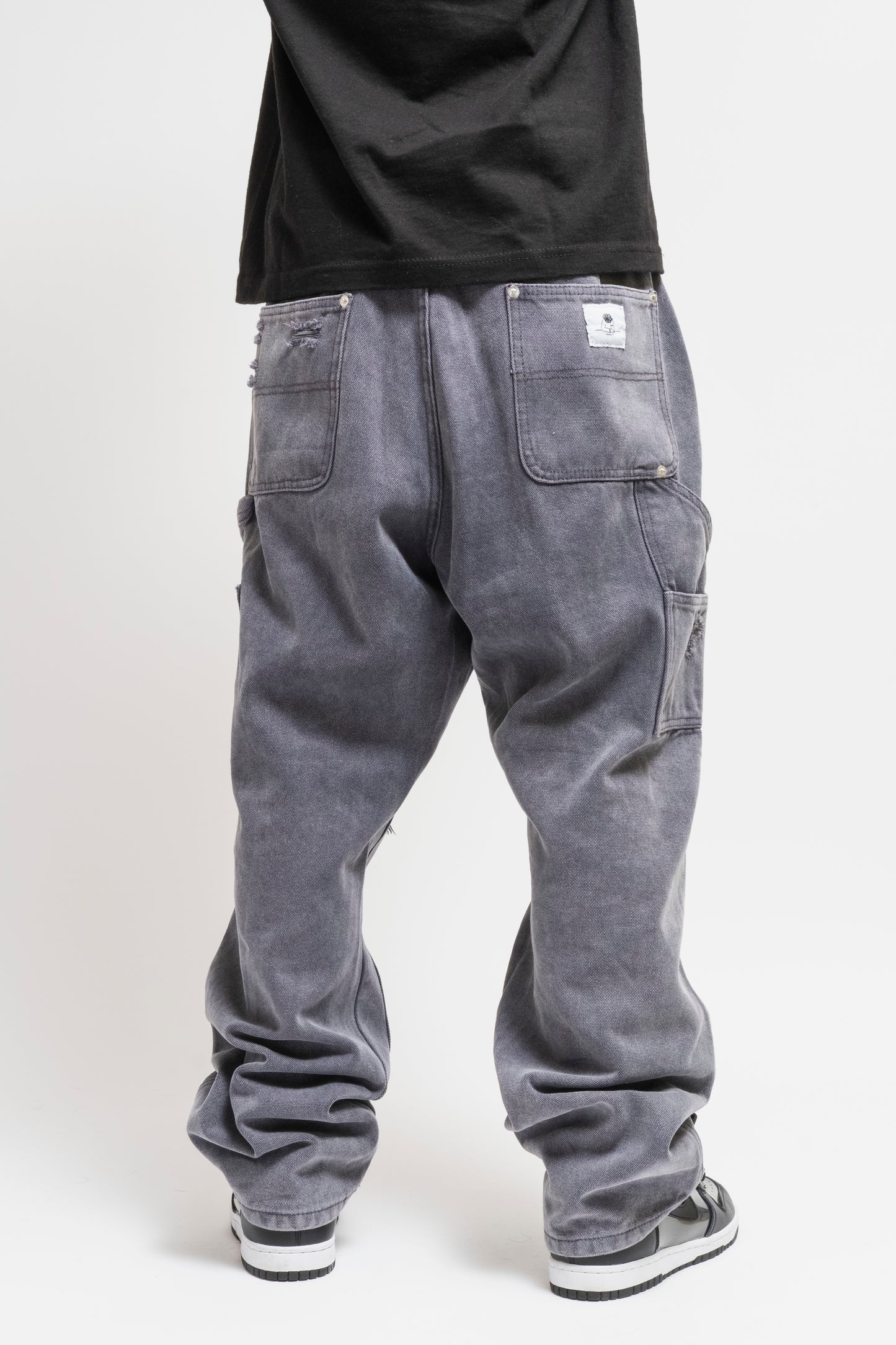 Purple Fuck You Carpenter Pants