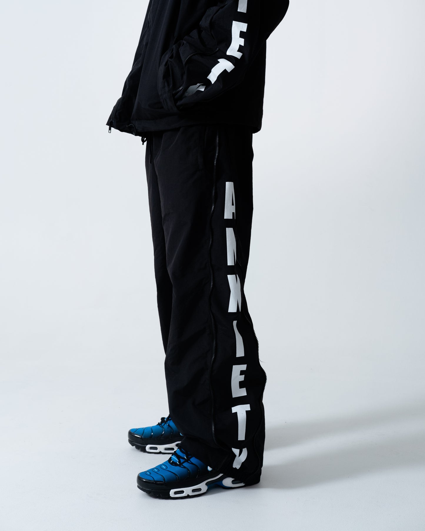 Anxiety Zip-Up Track Pants