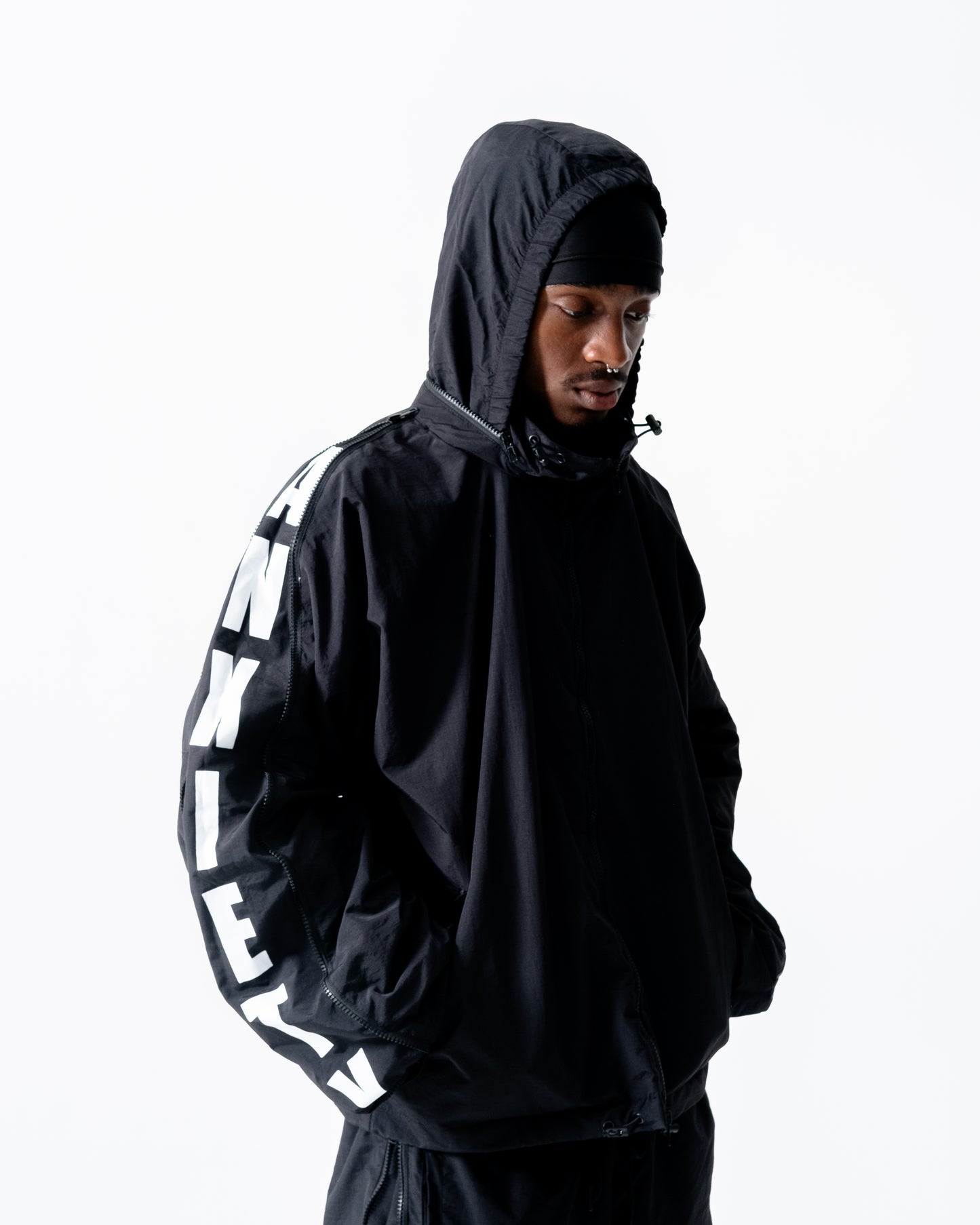 Anxiety Zip-Up Track Jacket